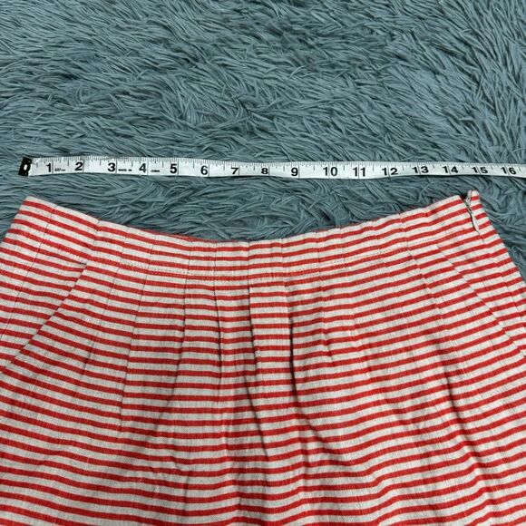 LOFT Striped 100% Linen Skirt Size 4 - Picture 10 of 10